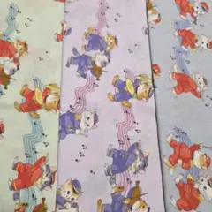 猫柄　ネコちゃん　シーチング生地　ハギレ　セット
