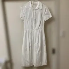 TORY BURCH トリーバーチ　シャツワンピース　白
