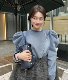 JOSIE DENIM JACKET  bibiy  デニムジャケット JOSIE DENIM JACKET bibiy デニムジャケット