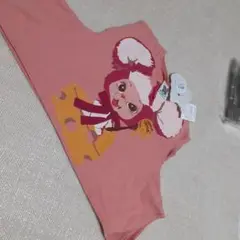 VanaVana キャラクターTシャツ ピンク