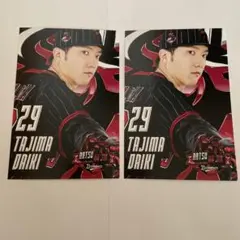 オリックスバファローズ 29 田嶋大樹 デザインカード
