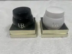 ヘレナルビンスタインHR 黒と白のクリーム容器セット