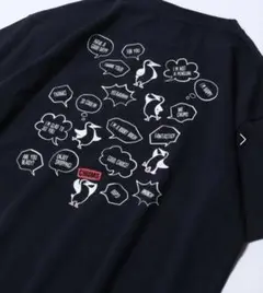 チャムス 別注 ランダムブービーバード バックプリントTシャツ