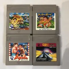 ゲームボーイソフト　４点セット