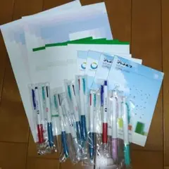 新品未使用 ボールペン10本 メモ帳10冊