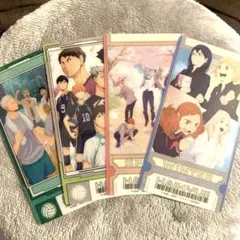 【匿名発送】ハイキュー　ビジュアルクリアチケット