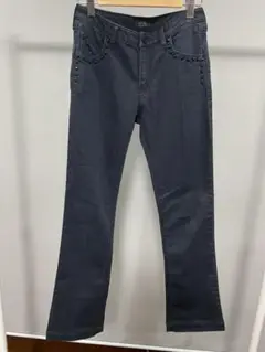 美品ARMANI ジーンズデニムパンツロゴ アルマーニジーンズレディース