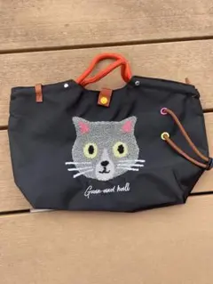 新品未使用❗️かわいい猫刺繍のトートバッグ