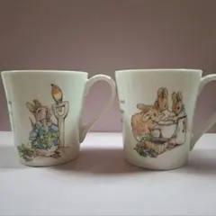 ピーターラビット マグカップ 2個セット