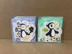 San-X サンエックス　1997年　ペンギンズ　ビレッジ　ミニレターセット