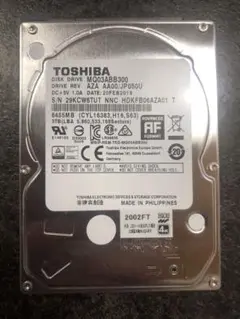 東芝製 3TB 2.5インチ HDD