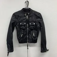 ディースクエアード レザー ライダース