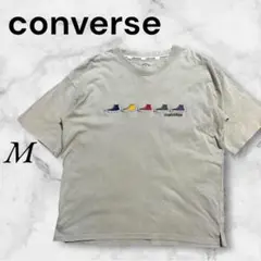 コンバース　Tシャツ　M 刺繍　カジュアル　ユニセックス