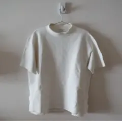 CFCL モックネック Tシャツ 半袖 ホワイト 3