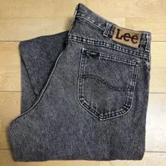 80〜90s Lee RIDERS USA製 先染めブラック W36