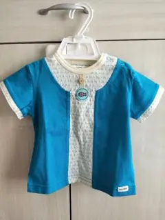【新品】BO-PEEP 肩ボタン半袖トップス 70