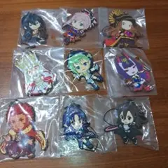 ラバーマスコット9個セット