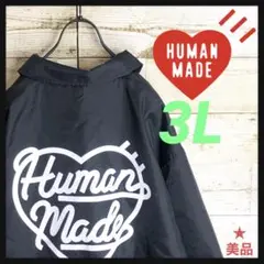 HUMAN MADE ヒューマンメード ナイロンジャケット バックロゴ入り 美品