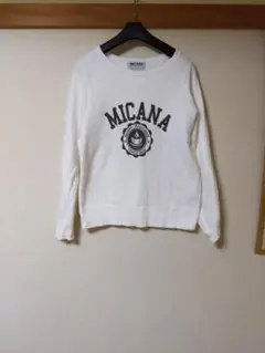 MICANA コラボスウェット 白