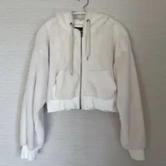 evelynショート丈、ふわふわジャンバー