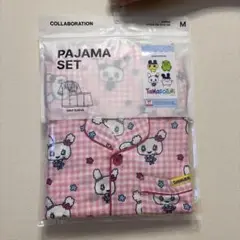 Tamagotchi チェック柄パジャマセット M