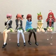 五等分の花嫁　ちょこのせプレミアムフィギュア　5体セット
