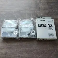 新品未使用　テプラ　KING JIM ST12K　ST6K