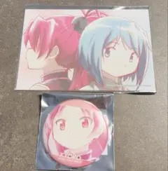 魔法少女 まどか マギカ 佐倉 杏子 缶バッジ ブロマイド