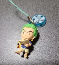ONE PIECE　ロロノア・ゾロ　ストラップ　使用中古品