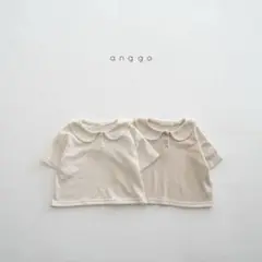 anggo waffle collar tops