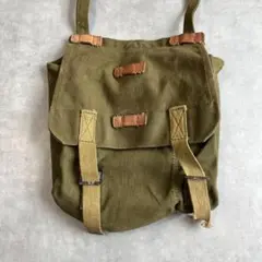 ルーマニア軍 ショルダーバッグ ミリタリー PVC ボディバッグ 緑 13699