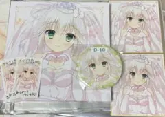 サガプラネッツ　はつゆきさくら　シロクマ　色紙　缶バッジ　キャンバス　チェキ