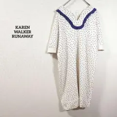 KAREN WALKER RUNAWAY ワンピース　水玉模様　フリル