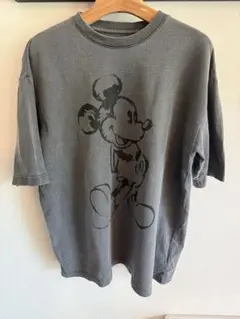 JOHNBULL ミッキーマウス Tシャツ Mサイズ グレー
