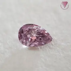 0.072 ct F.Br.Pur.Pink SI2 天然 ピンク ダイヤモンド