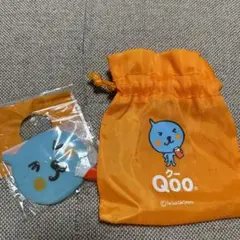 Qoo 平成レトロ クー手鏡　　ミニきんちゃくオマケ