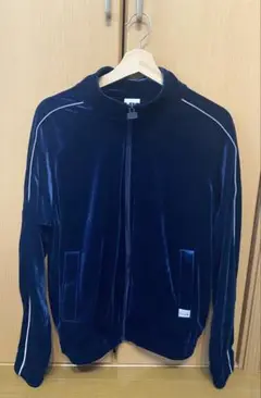 PRO CLUB プロクラブ　ベロア　ジャージ　ジャケット　ネイビー