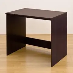 シンプルデスク　90×60 ブラウン