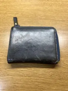 Hallelujah ミニ財布　ネイビー　L字ファスナー