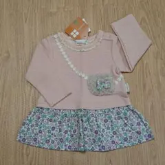 新品☆バースデイ☆チュニックワンピース☆80