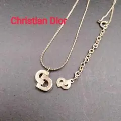 Christian Dior ネックレス ゴールド ディオール CDロゴ 金色