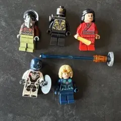 LEGO ミニフィギュア 5体セット レゴ　マーベルなど　no.17 ヒーロー