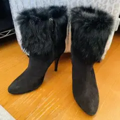 DIANA♡ラビットファーショートブーツ 24 rienda RESEXXY