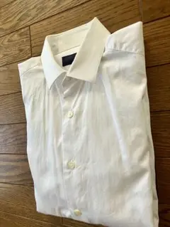 ルカ期LANVIN ランバンホワイト ドレスシャツ