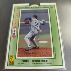 【ドジャースタジアム配布】ハーシュハイザーユニフォーム55 2点セット　M ドジャースタジアム 配布 ドジャースハーシュハイザー