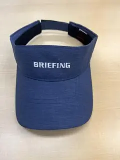 BRIEFING ネイビー バイザー