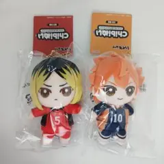 ハイキュー Chibiぬいおすわりマスコット ぬいぐるみ キーホルダー セット