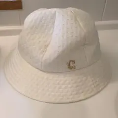 CA4LA ホワイト バケットハット Mサイズ