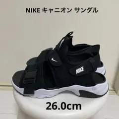Nike キャニオン サンダル BLACK