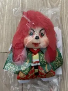 【数量限定品】モンチッチ×歌舞伎 SS顔でかキーチェーン 連獅子